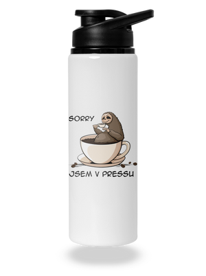 V pressu lahev na vodu White