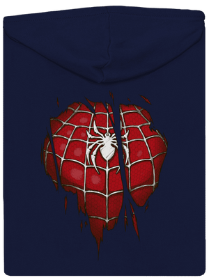 Spider Inside pánská mikina na zip Navy