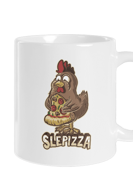 Slepizza klasický hrnek White