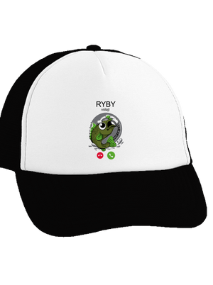 Ryby volají kšiltovka Black cap
