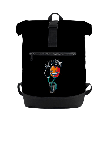 Hulipán batoh Black