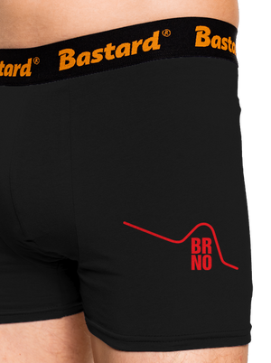 Brno boxerky Black