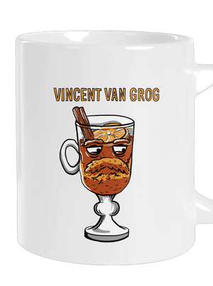 Vincent van Grog velký hrnek White
