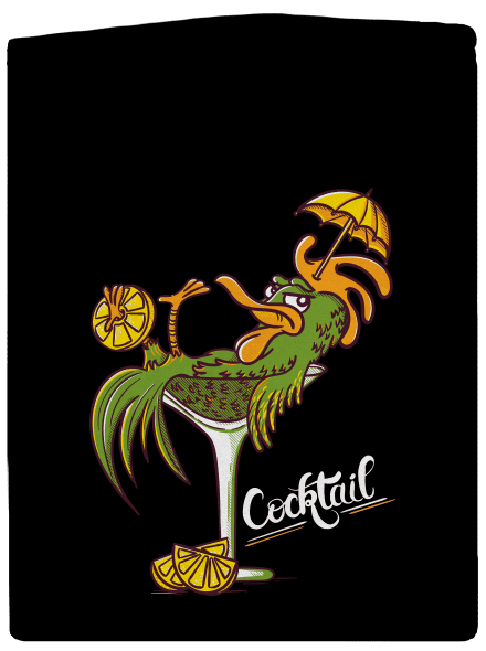 Cocktail dámská mikina na zip Black