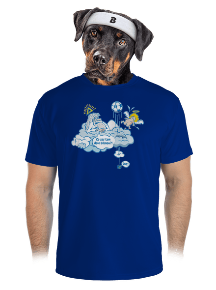 Out pánské sportovní tričko Royal Blue Mal