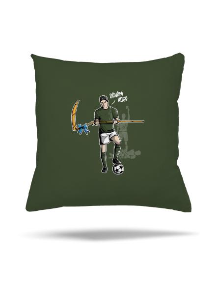 Dávám kosy polštář Olive Green