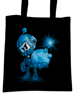 Časovaná bomba taška Black