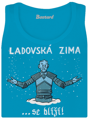 Ladovská zima se blíží dámské tílko klasické Blue Atol