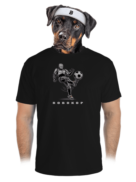 Robokop pánské sportovní tričko Black