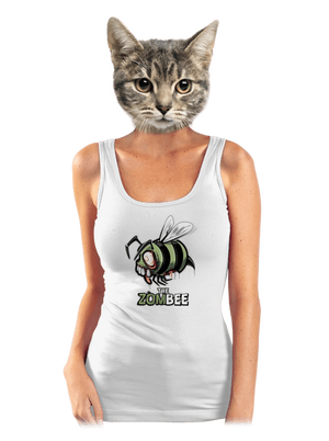 ZomBee dámské tílko klasické White
