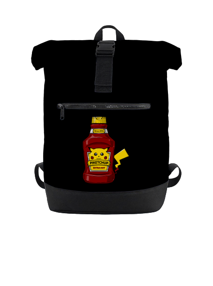 Piketchup batoh Black
