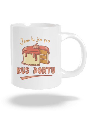 Pro kus dortu velký hrnek White