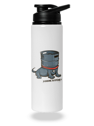 Štěně lahev na vodu White