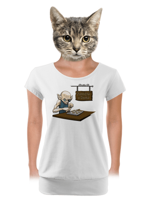 dámské tričko s lemem