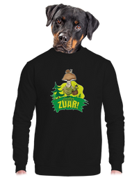 unisex mikina bez kapuce