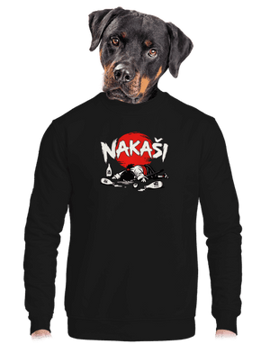 unisex mikina bez kapuce