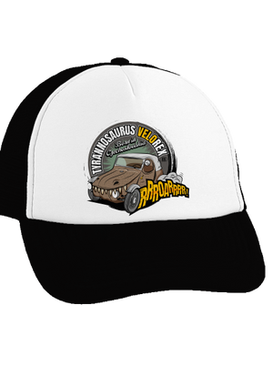 Tyrannosaurus Velorex kšiltovka truckerka Black cap