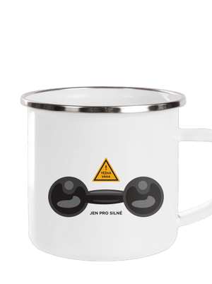 Těžká váha plecháček White