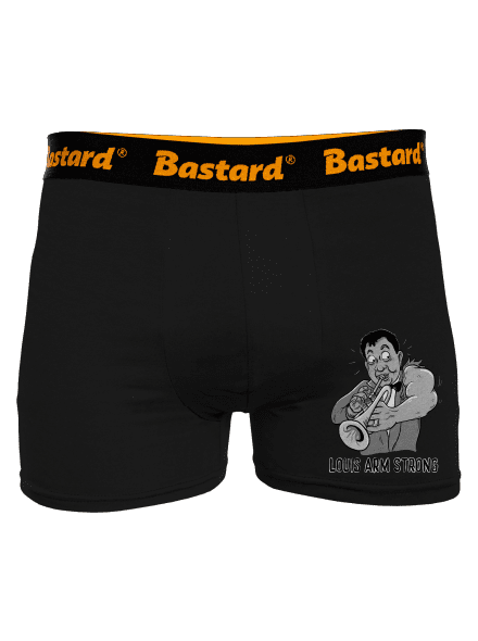 Louis Armstrong boxerky Black
