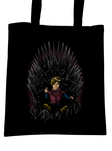 Tyrion na trůnu taška Black