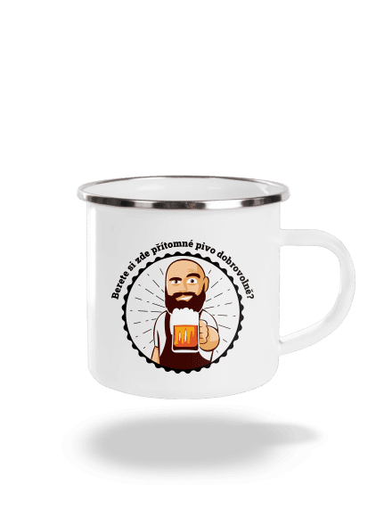 Pivo dobrovolně plecháček White