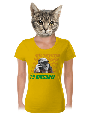 B18: Jiří Kára dámské tričko Yellow