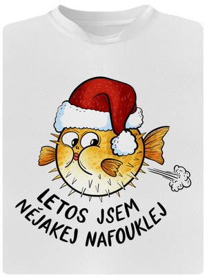 Jsem nafouklej dětské sportovní tričko White