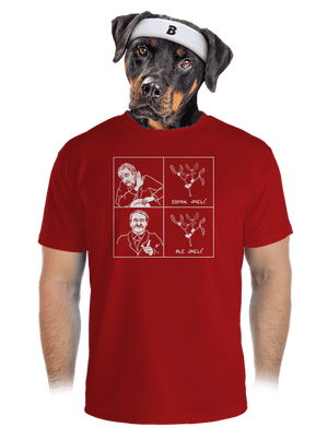 Cimrman: Copak jmelí pánské sportovní tričko Red Mal