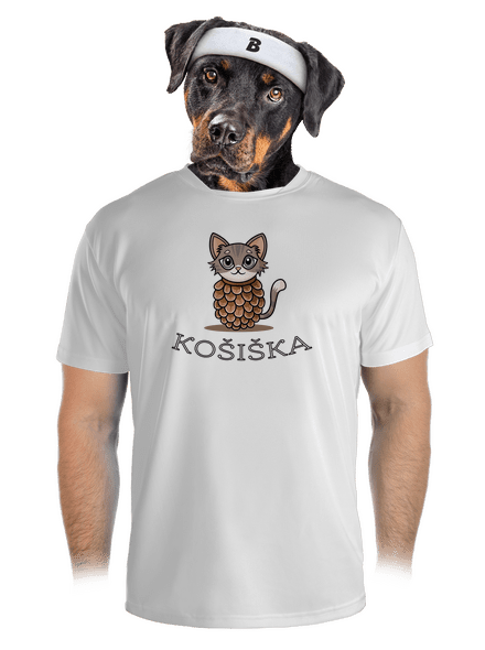 Košiška pánské sportovní tričko White