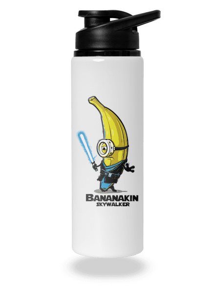 Bananakin Skywalker lahev na vodu White