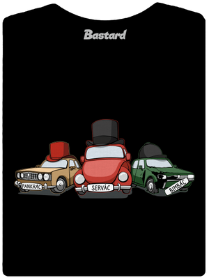 Tři veteráni dámské tričko premium Black