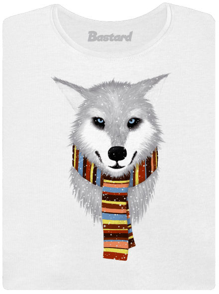 Sněžný vlk dámské tričko premium White