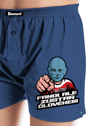 Fandi, ale zůstaň Fantomasem pánské trenky Blue