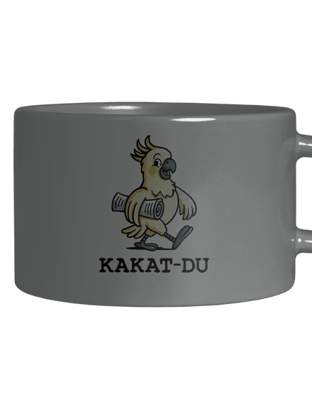 Kakat-du hrnek makronka Grey Macaron