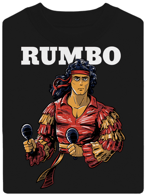 Rumbo unisex mikina bez kapuce Black