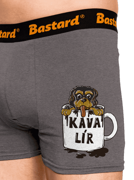 Kávalír boxerky Gray Melange