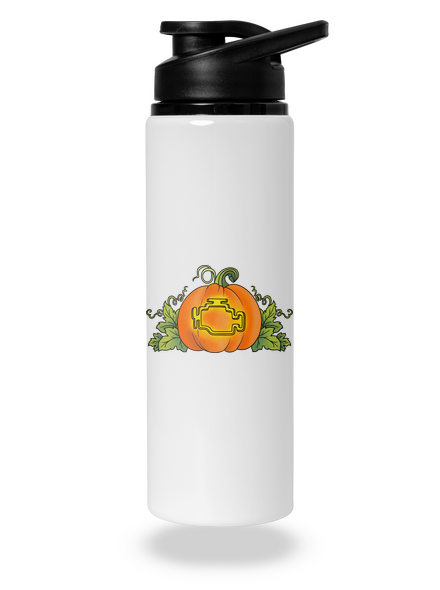 Strašidelný Halloween lahev na vodu White