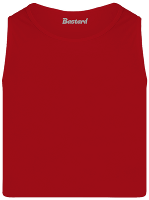 Bez potisku pánské tílko Red