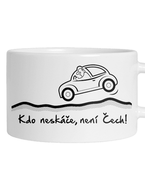 Kdo neskáče hrnek makronka White