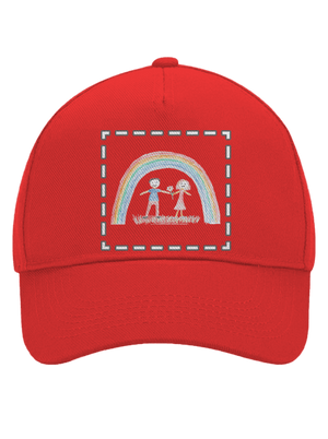 Dětské kresby - nahraj vlastní kšiltovka baseballka Classic Red