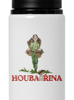 Houbadřina lahev na vodu White