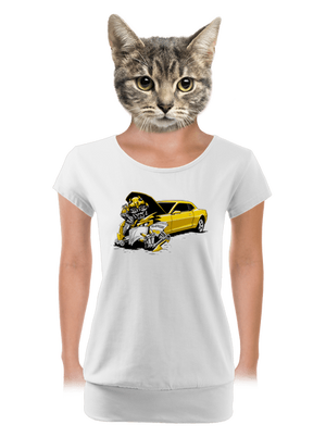 dámské tričko s lemem