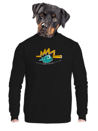 unisex mikina bez kapuce