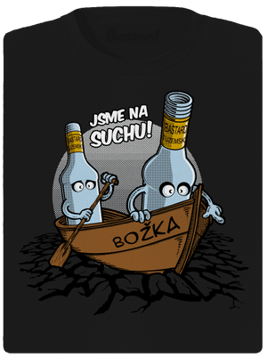 Na suchu dámské sportovní tričko Black