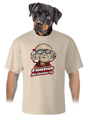 unisex tričko oversized