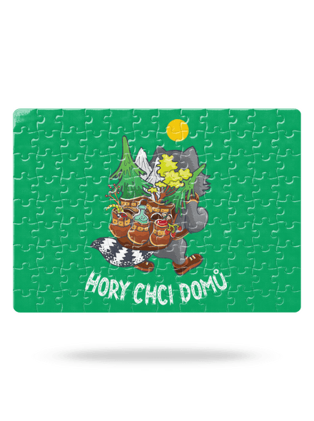 Hory chci domů puzzle White