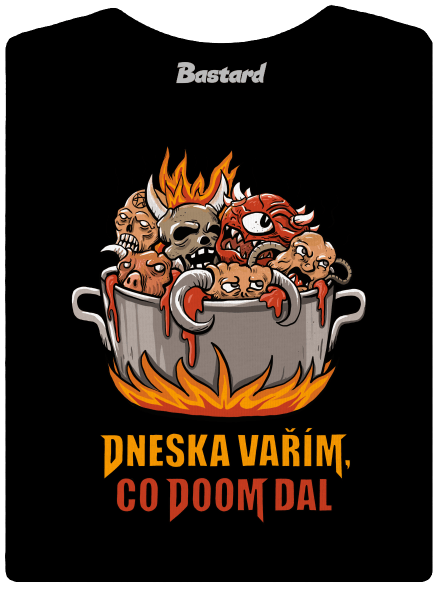 Co Doom dal dámské tričko premium Black