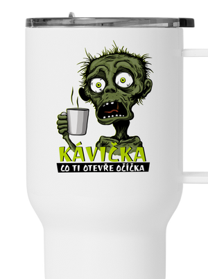 Zombie kávička termohrnek White