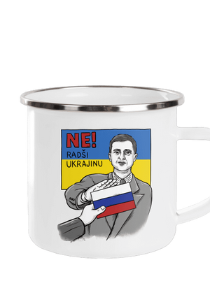 Ne! Radši Ukrajinu plecháček White