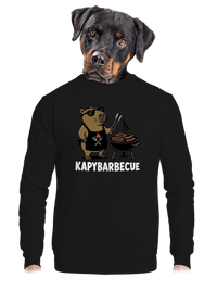 unisex mikina bez kapuce